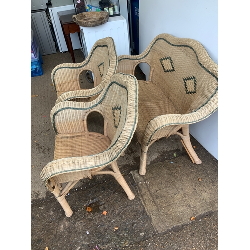 162 - Suite of Wicker Furniture