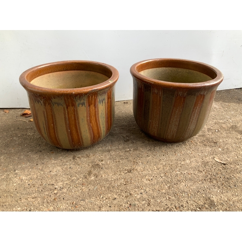 83 - Glazed Planters