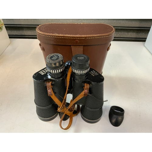 416 - Pair of Hoya Binoculars in Case