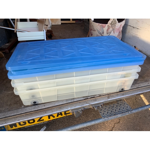 5 - Plastic Storage Boxes