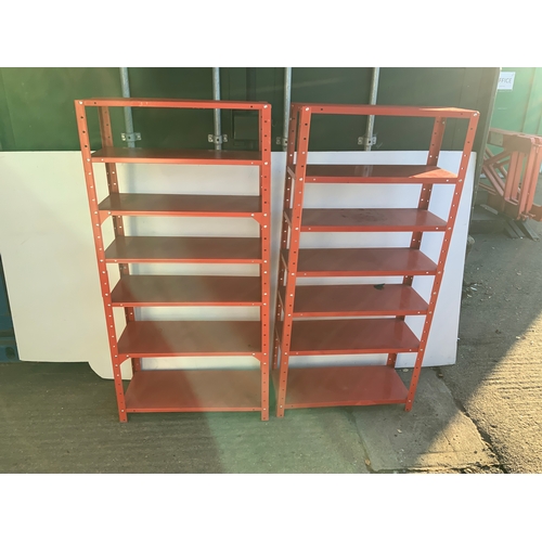 69 - Metal Workshop Shelving