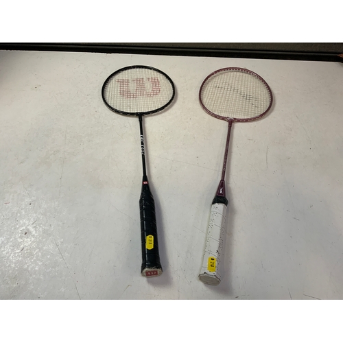 199 - 2x Badminton Rackets