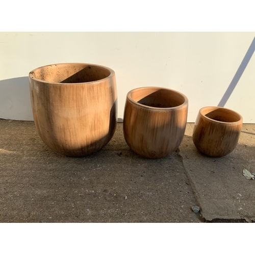 139 - Glazed Planters