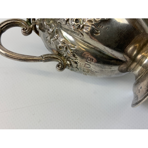 30 - Late Victorian Sterling Silver Mappin & Webb Cream Jug - Hallmarked London 1900 - 8cm High