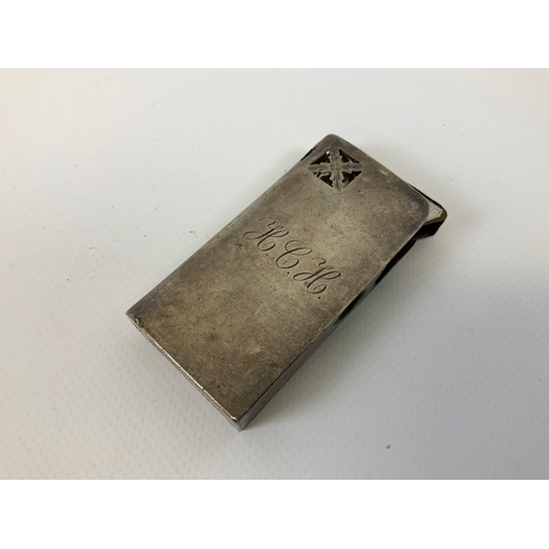 50 - Dunhill Unity Lighter - Scottish Silver Hallmarks