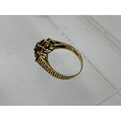 48 - 9ct Gold Ring - Size N - 2.8g