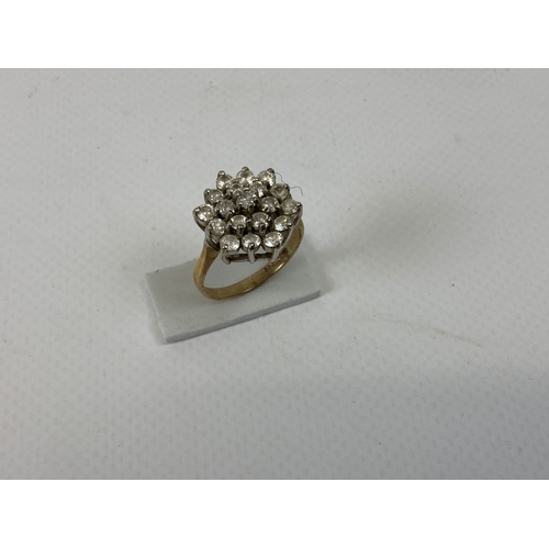 49 - 9ct Gold Ring - Size L - 3g