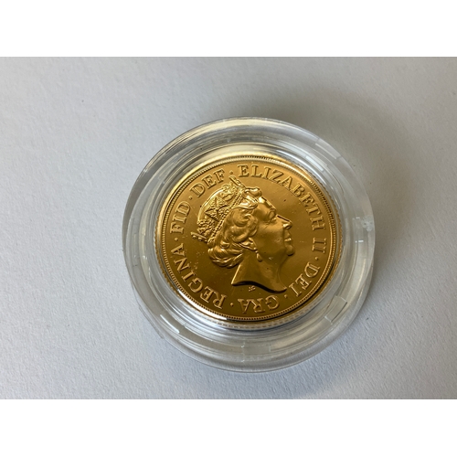 124 - Gold Sovereign - 2017