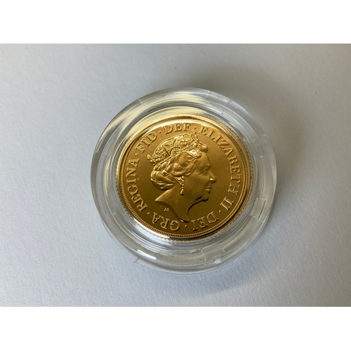 121 - Gold Sovereign - 2017