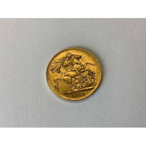 122 - Gold Sovereign - 1912