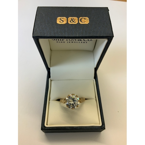 59 - 9ct Gold Ring - Size 0 - 3.7g