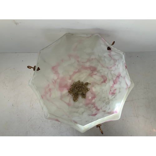 565 - Glass Ceiling Light Shade