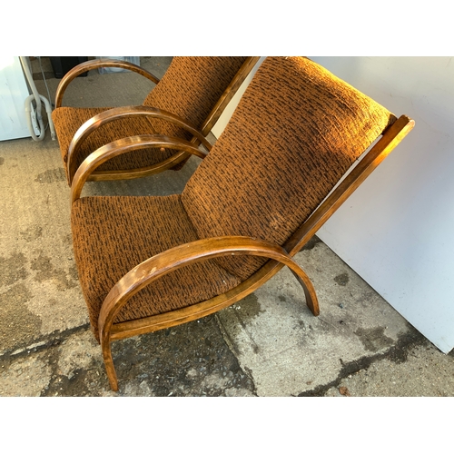 769 - Pair of Retro Armchairs