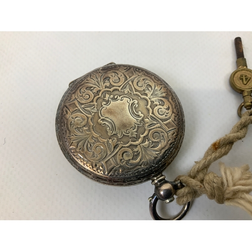 37 - Silver Pocket Watch