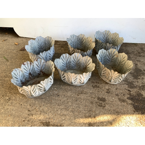 54 - Metal Garden Planters