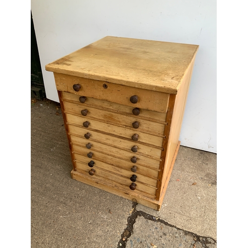 Pine Specimen Chest