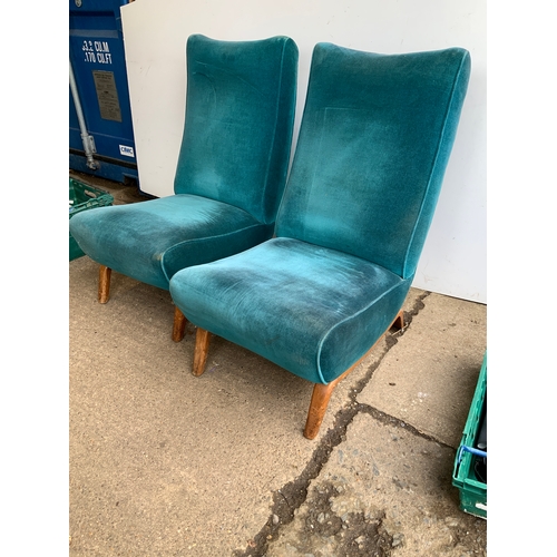 604 - Pair of Retro Chairs