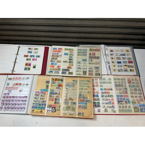 557 - Stamp Albums and Stamps - World and U.K.