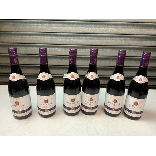 198B - 6x Bottles of Beaujolais