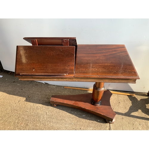 514B - Victorian Mahogany Reading Table