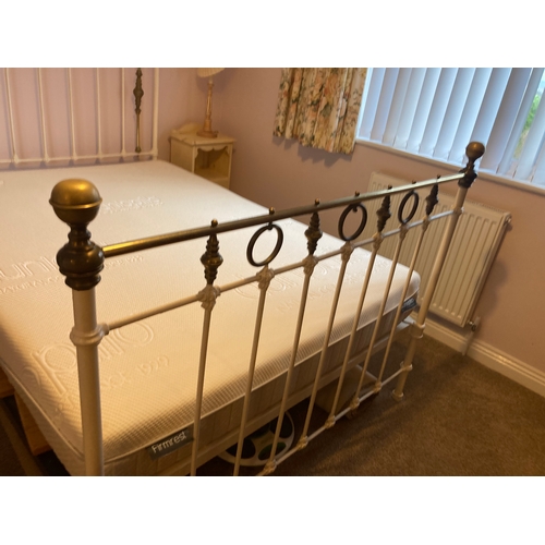 200A - Brass and Iron Bed