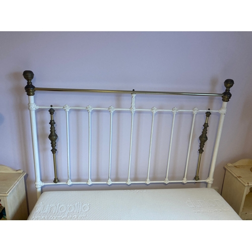 200A - Brass and Iron Bed