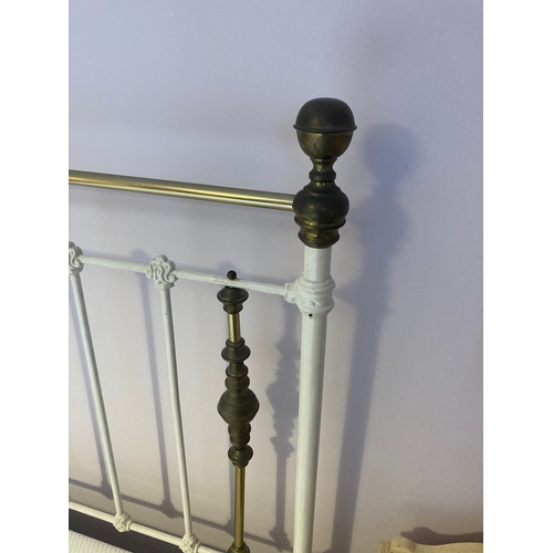 200A - Brass and Iron Bed