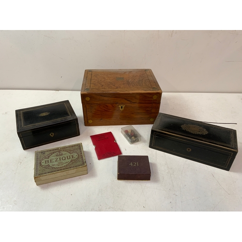 207 - Antique Boxes