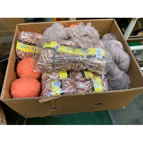 Box of Assorted Wool