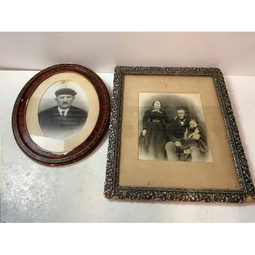 211 - 2x  Framed Portrait Photographs