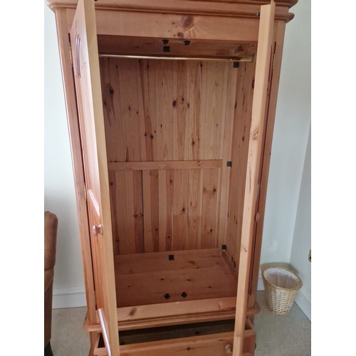 89A - Pine Wardrobe