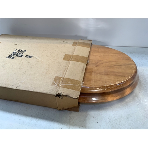 199 - Unused Pine Toilet Seat
