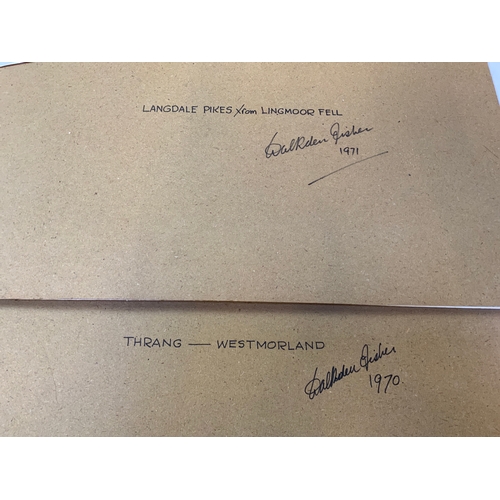 144 - 3x Signed Pictures - Lake District