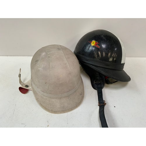 433 - 2x Riding Helmets