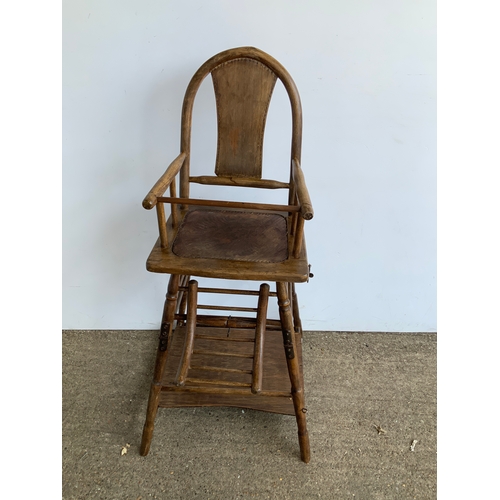 276 - Metamorphic Highchair