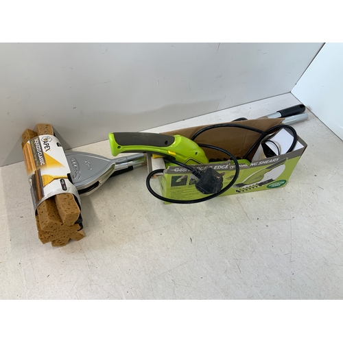 274A - Hedge Trimmers and Mop
