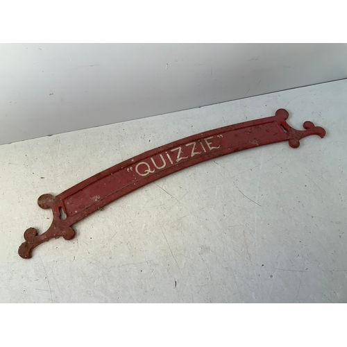 447 - Painted Iron Stable Name