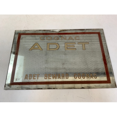 281 - Vintage Advertising Mirror