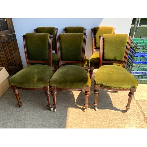 274 - 6x Victorian Dining Chairs