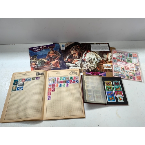 260 - Stamp Albums and Stamps