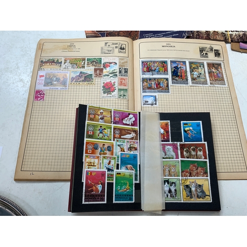 260 - Stamp Albums and Stamps