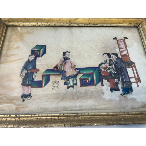 294 - 2x Oriental Pictures