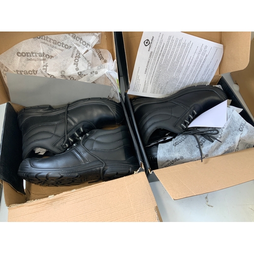 444 - 2x Pairs of Safety Boots - Size 12