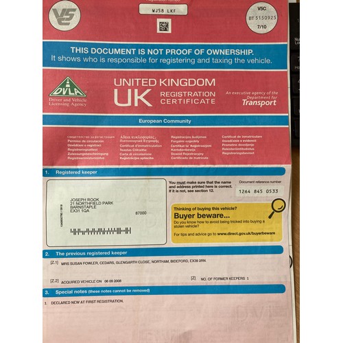 30A - Renault Clio - WJ58 LKF - Mot expires 8th September. 2x Owners from New. 3x Keys. Direct from Deceas... 