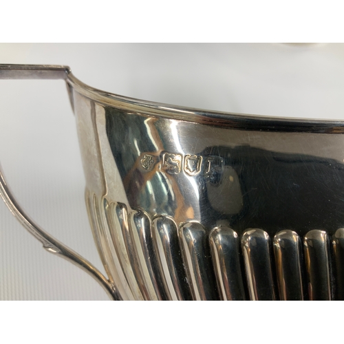 390 - Three-piece Silver Tea Set - Total Weight 900g