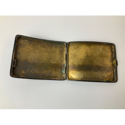 132 - Silver Cigarette Case - 126g