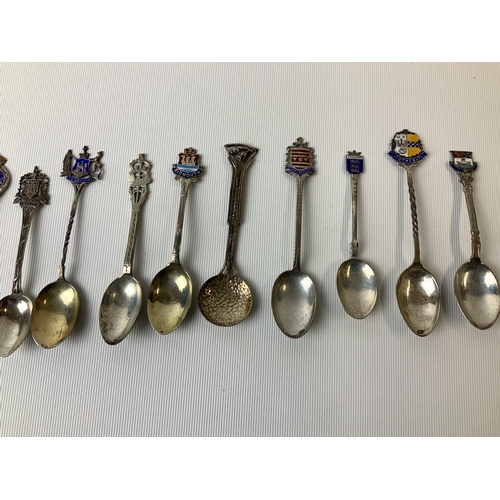 124 - Silver Teaspoons - 195g