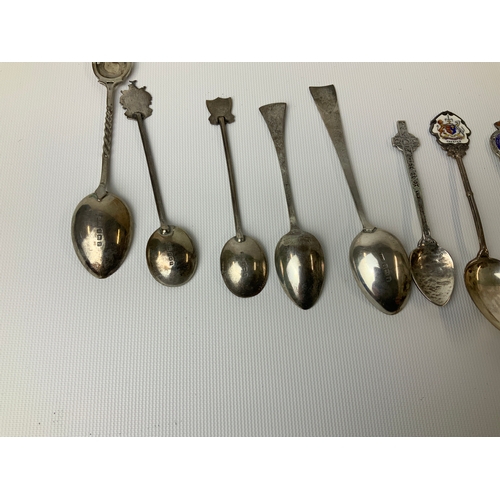 124 - Silver Teaspoons - 195g