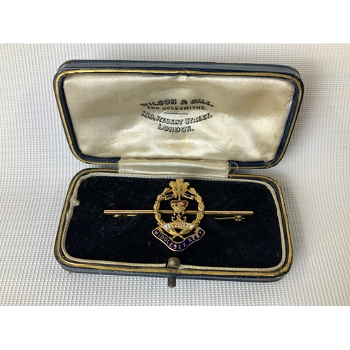 131 - Military Brooch