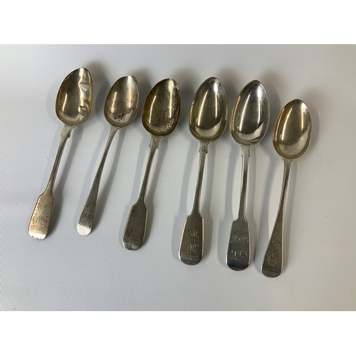 139 - 6x Silver Tablespoons - 390g